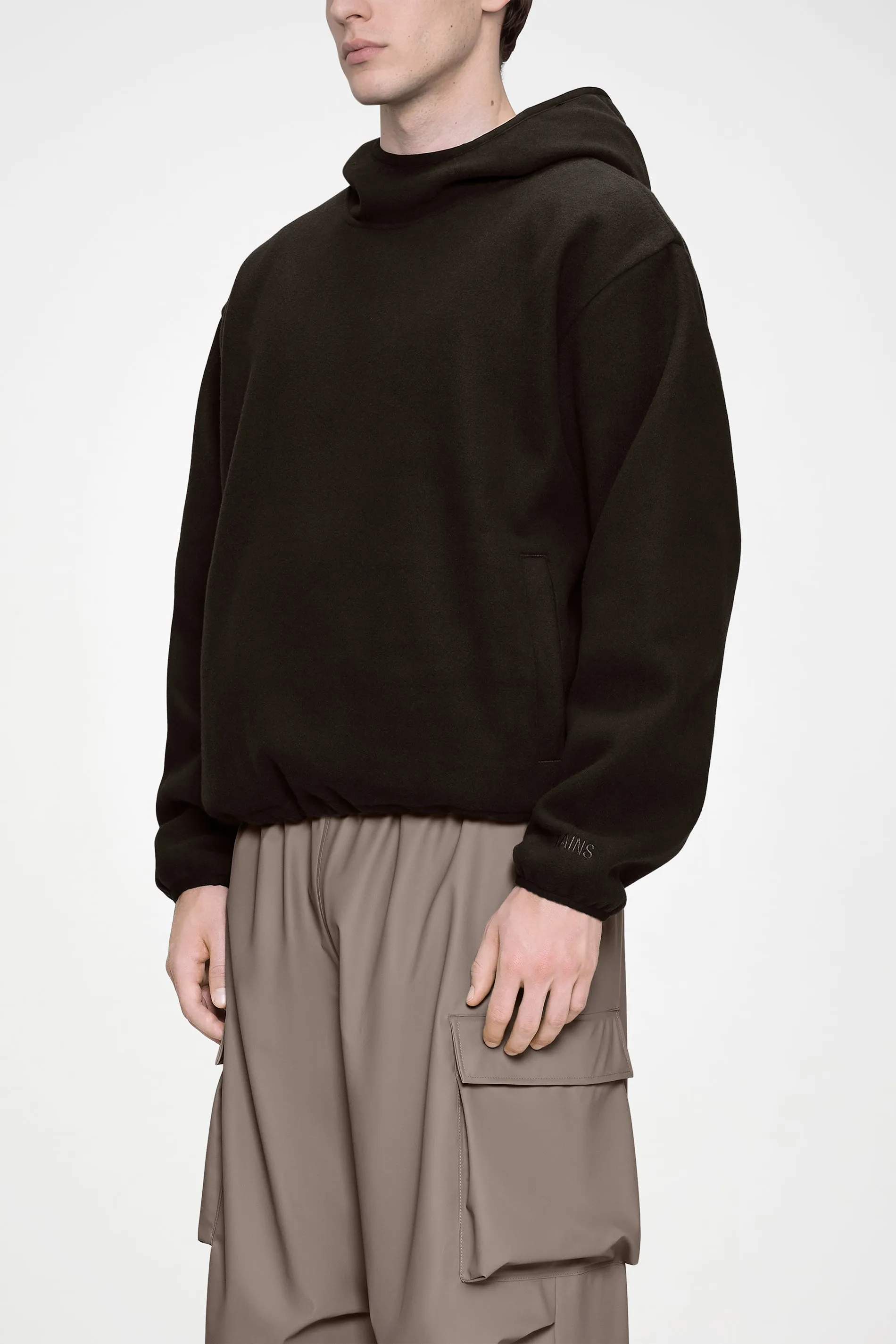 Fleece Hoodie sold by Rains product image thumbnail 4