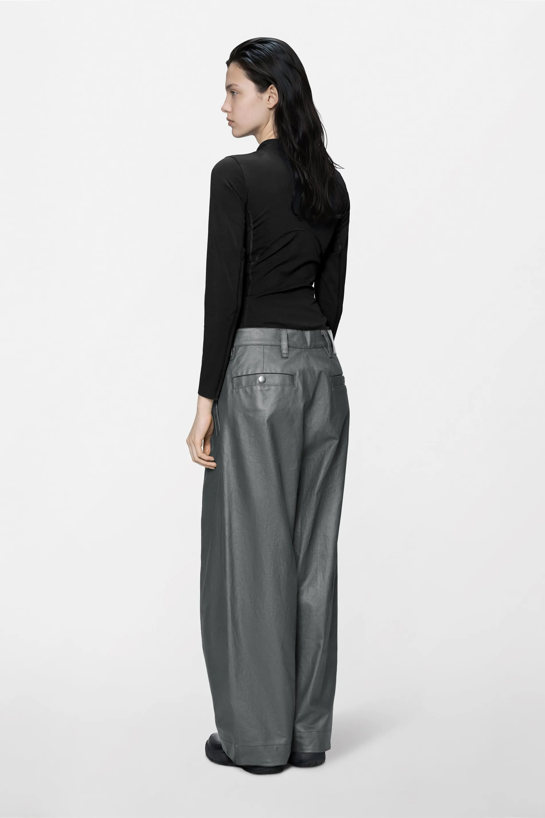 Heavy Woven Pants Wide sold by Rains product image thumbnail 3
