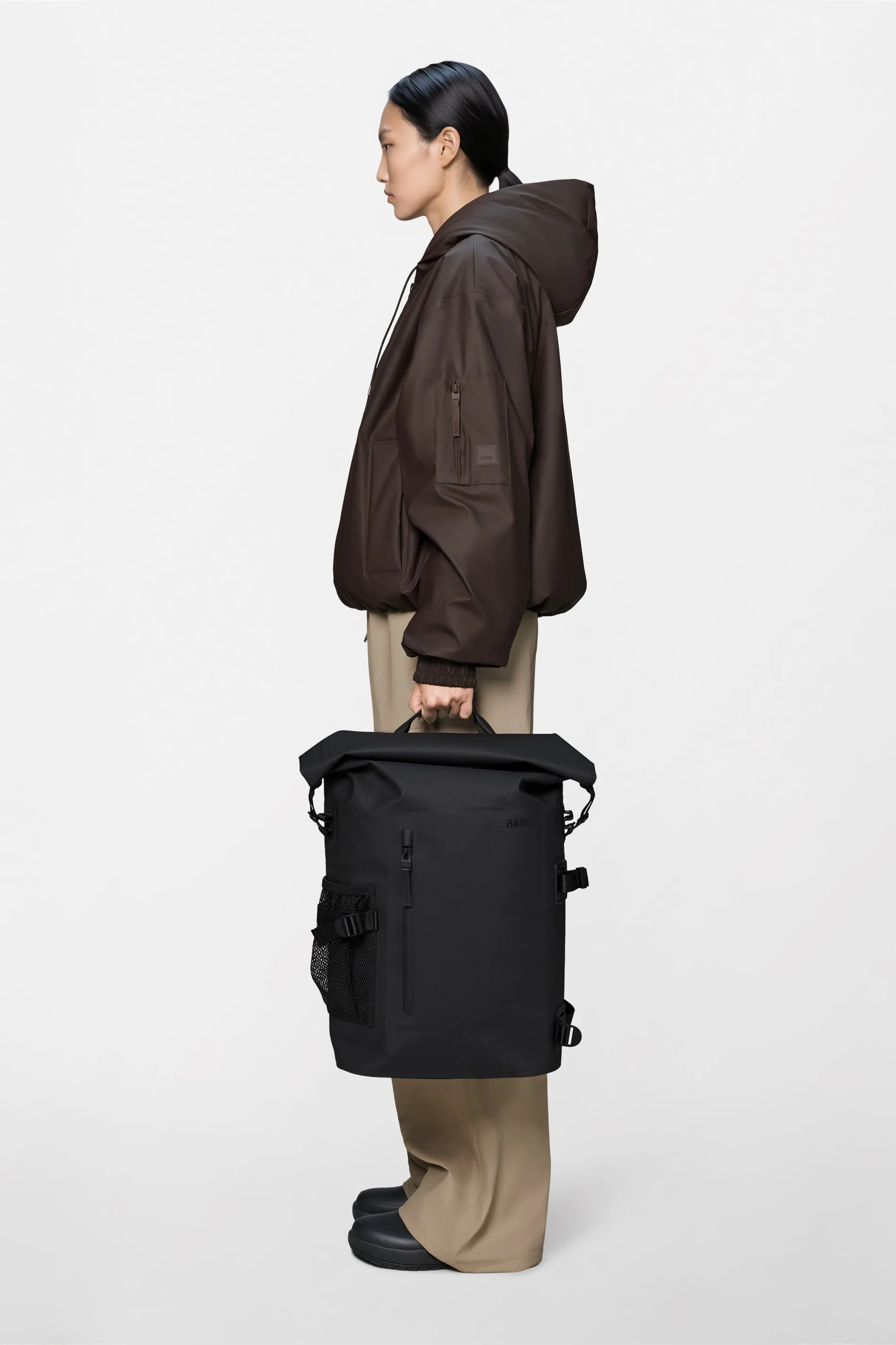 Deepwater Rolltop Rucksack Large sold by Rains product image thumbnail 3