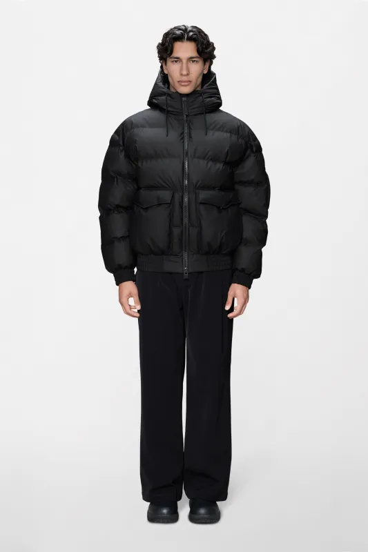 Alta Bomber Puffer Jacket made by Rains