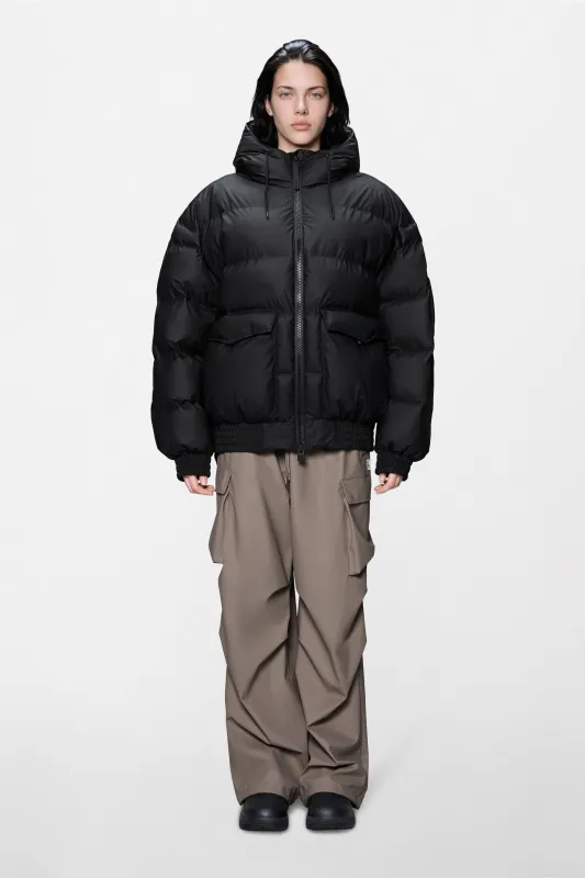 Alta Bomber Puffer Jacket made by Rains