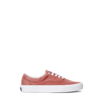 Keaton Washed Canvas Sneaker | Ralph Lauren sold by Ralph Lauren