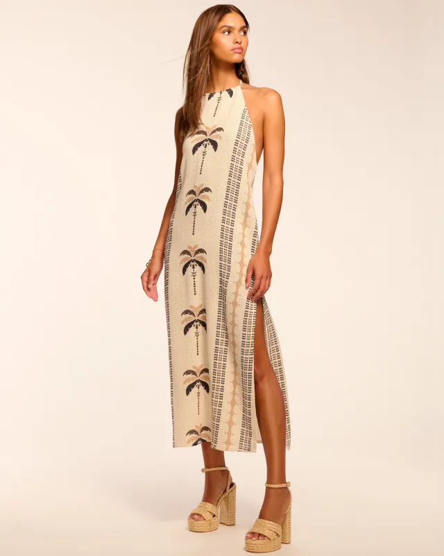 Gardenia Halter Coverup Midi Dress sold by Ramy Brook