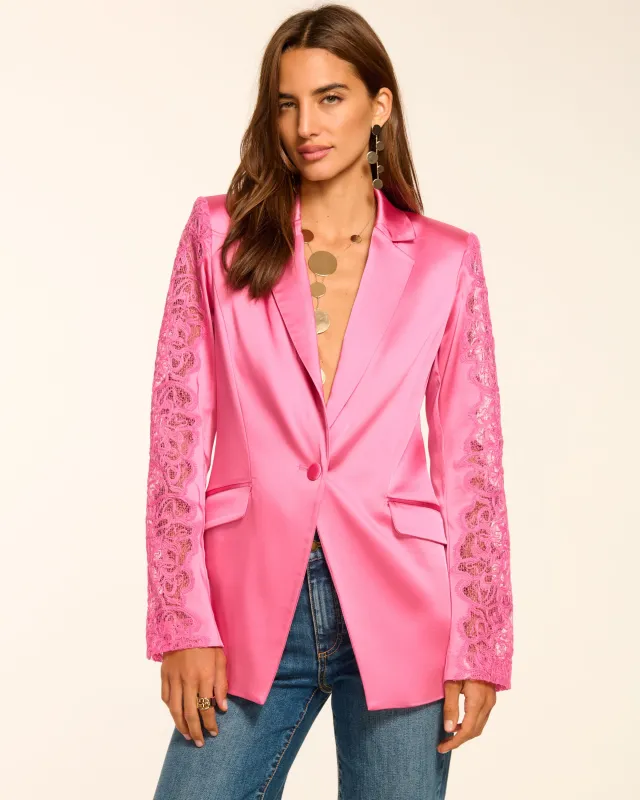 Foxi Lace Blazer sold by Ramy Brook