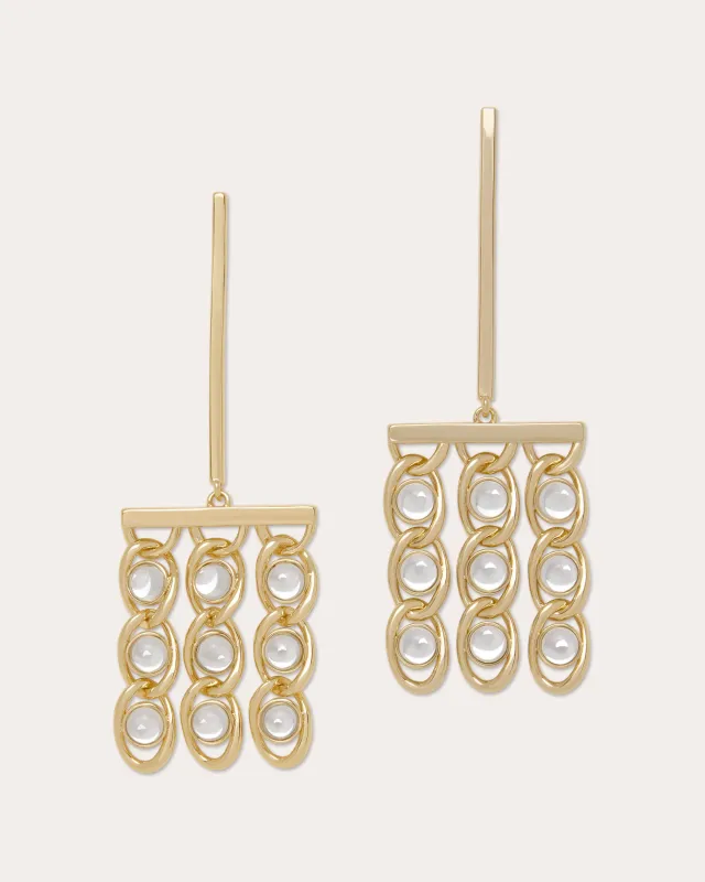 Dominca Glass Earrings made by Ramy Brook