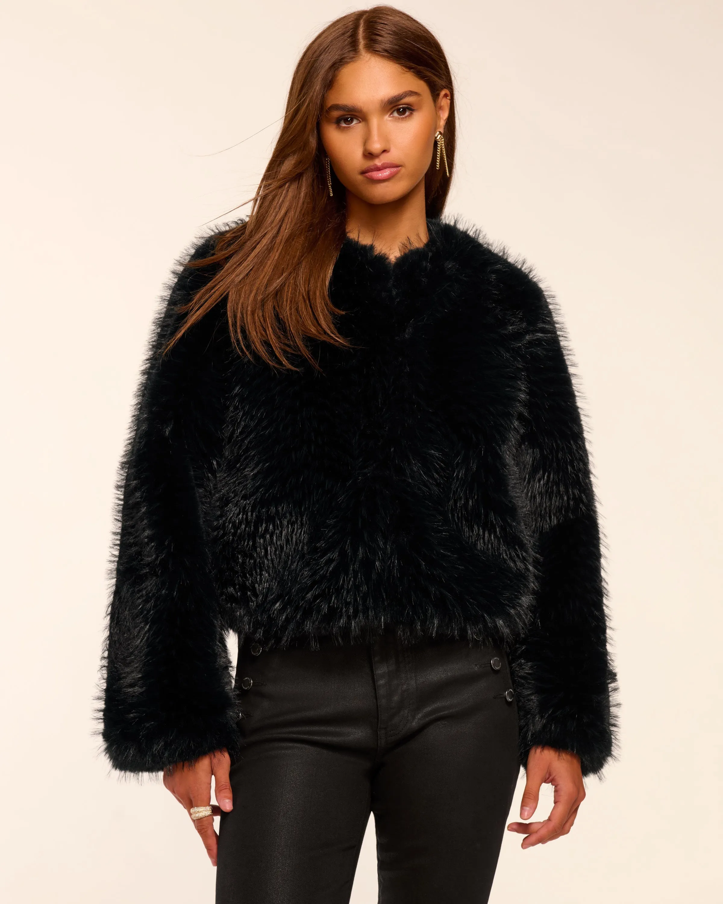 Nikki Faux Fur Jacket sold by Ramy Brook product image thumbnail 2