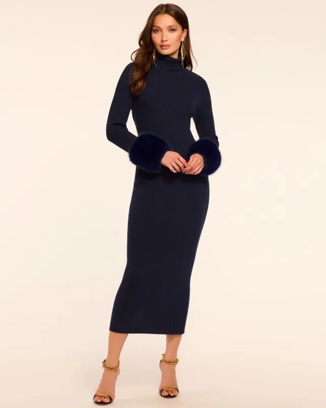 Linda Wool Blend Sweater Midi Dress sold by Ramy Brook