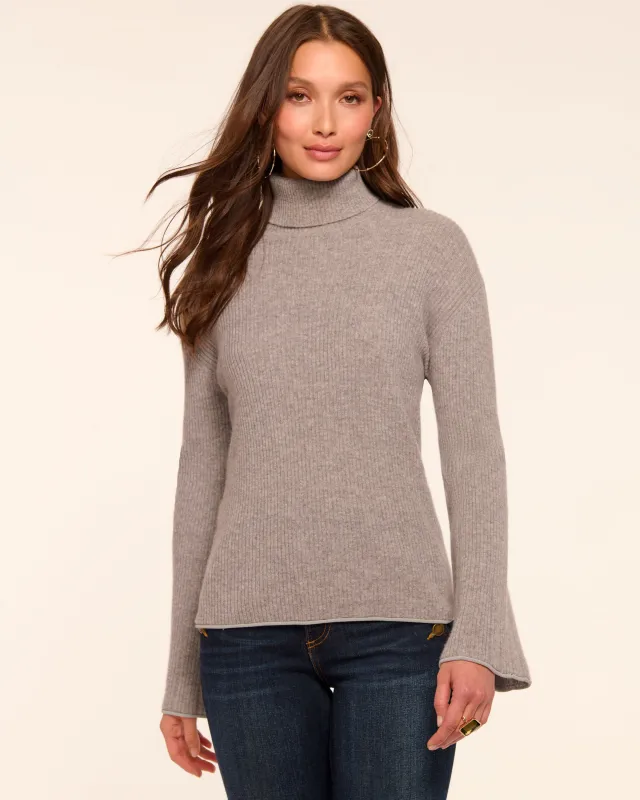 Christina Cashmere Turtleneck Sweater sold by Ramy Brook