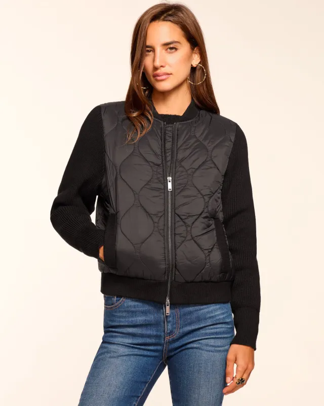 Miranda Combo Puffer Jacket sold by Ramy Brook