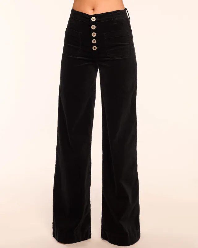 Cindy Velvet Wide Leg Jean sold by Ramy Brook