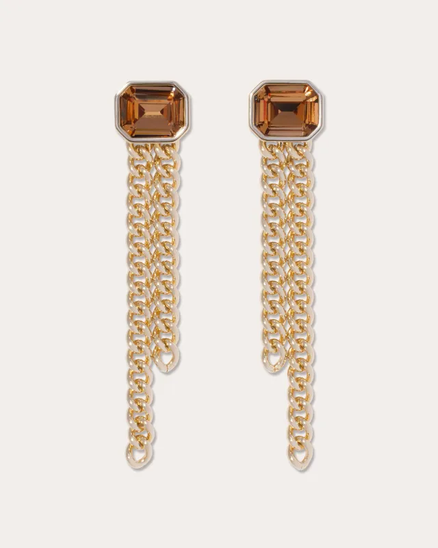 Mariel Gemstone Earrings sold by Ramy Brook