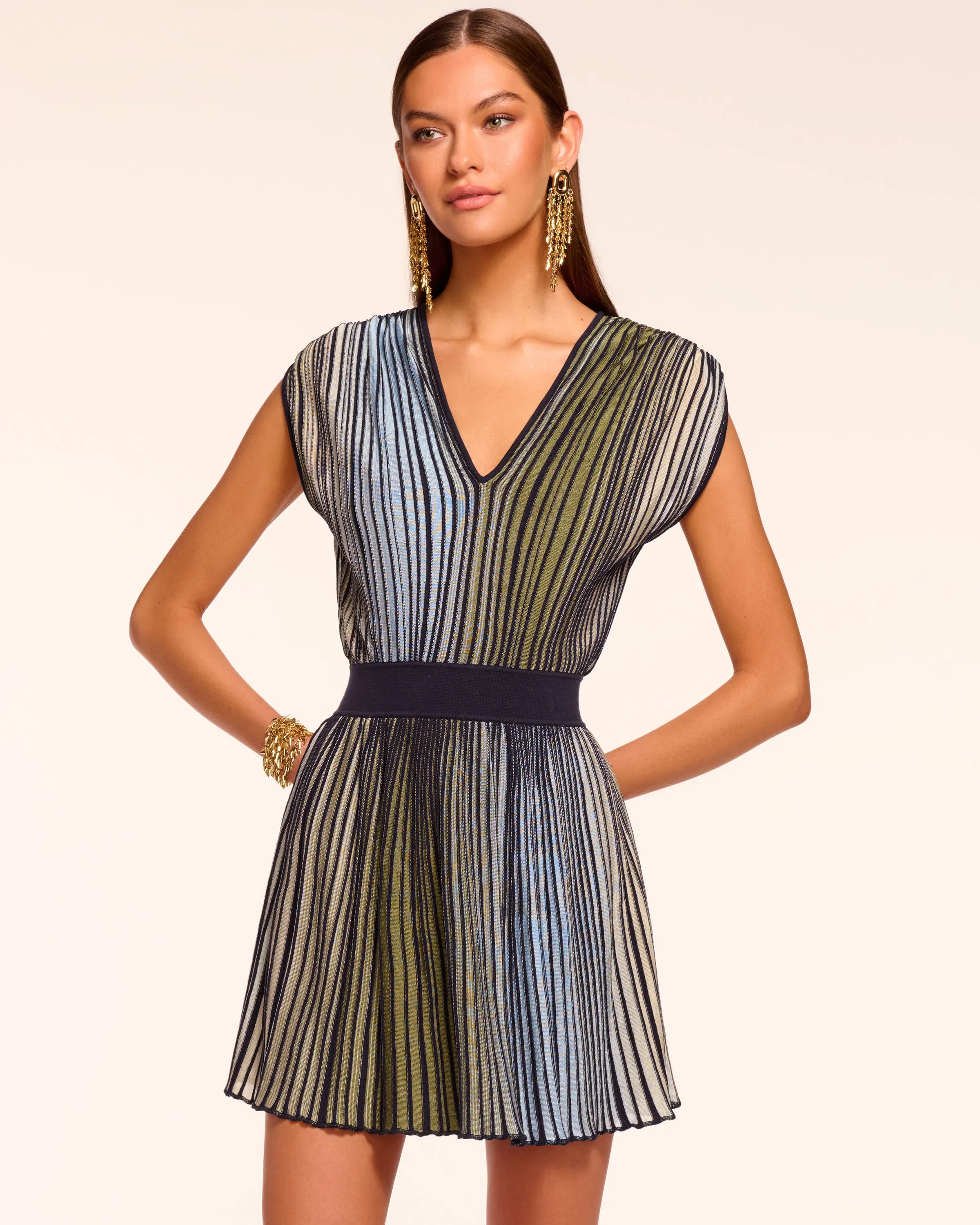 Marisol Ombre Knit Mini Dress sold by Ramy Brook