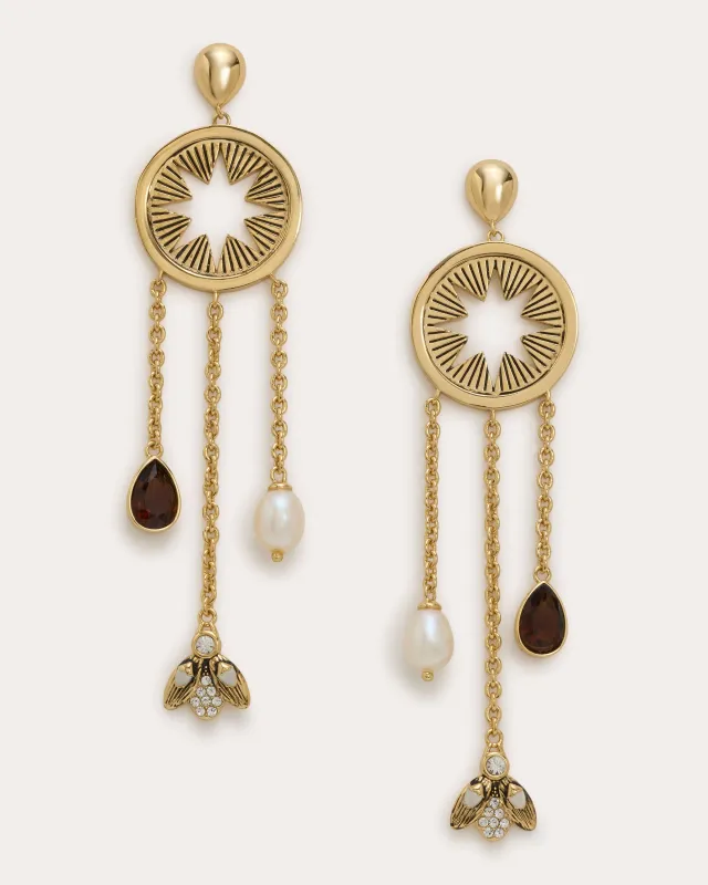 Amandine Statement Earrings made by Ramy Brook