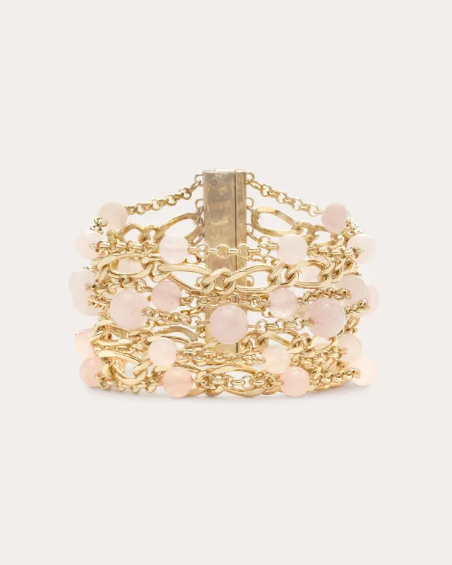 Roza Gemstone Layered Bracelet sold by Ramy Brook