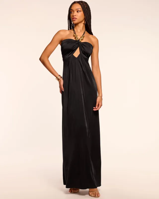 Camryn Jersey Embellished Halter Gown sold by Ramy Brook
