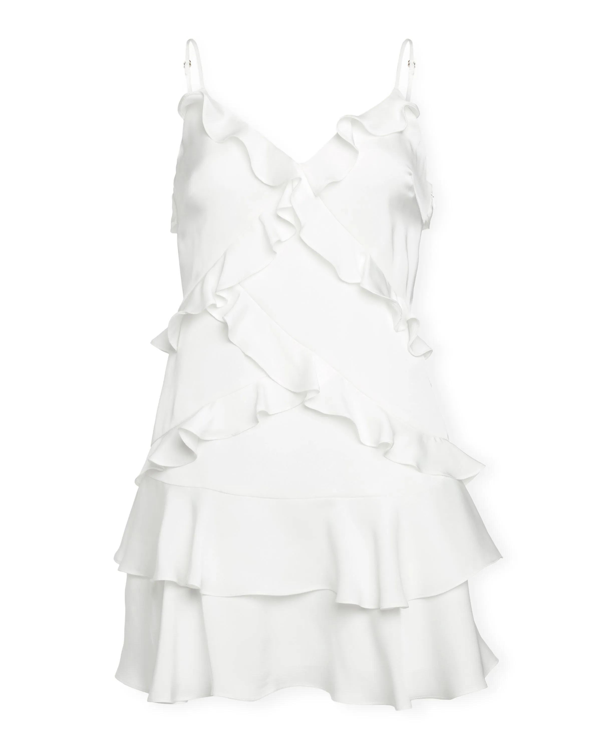Maria Sleeveless Ruffle Mini Dress sold by Ramy Brook product image thumbnail 5