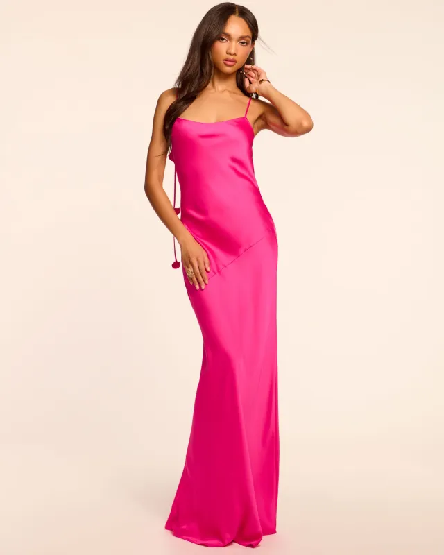 Hansel Cowl Neck Sleeveless Gown sold by Ramy Brook