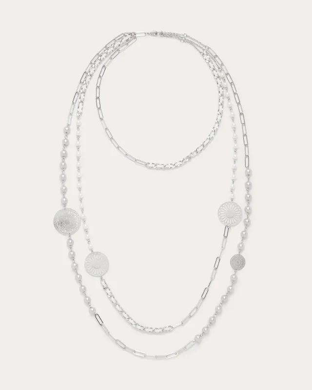 Clara Layered Necklace sold by Ramy Brook