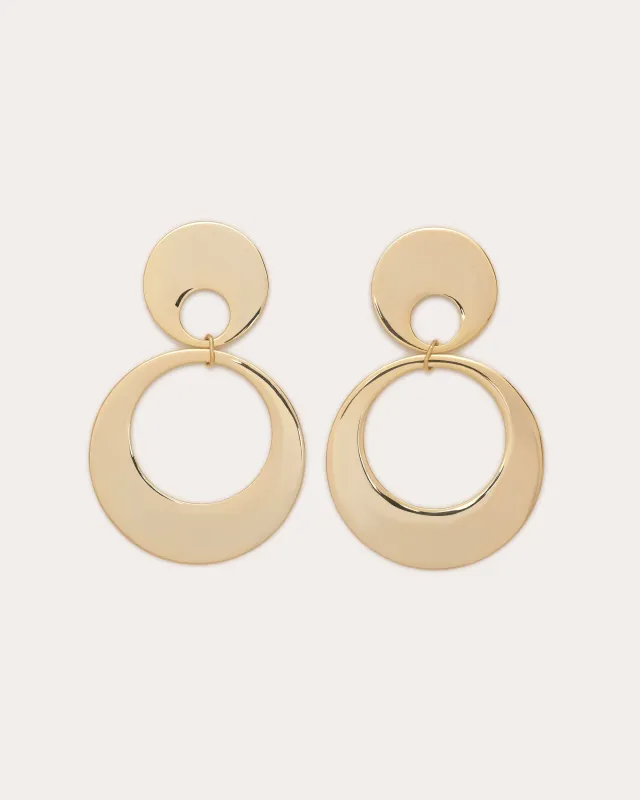 Ira Stacked Circular Earrings sold by Ramy Brook