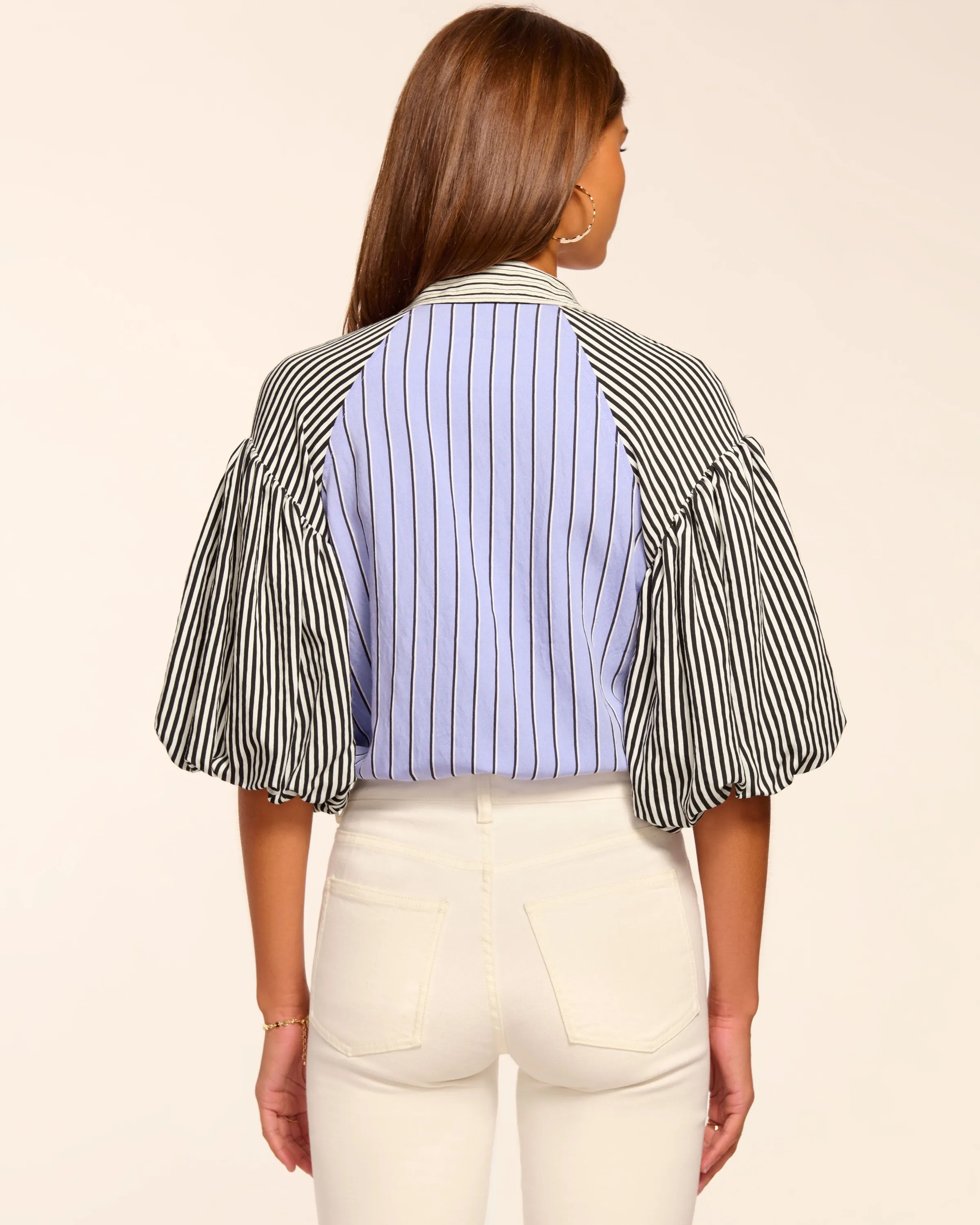 Flor Button Down Short Sleeve Top sold by Ramy Brook product image thumbnail 3