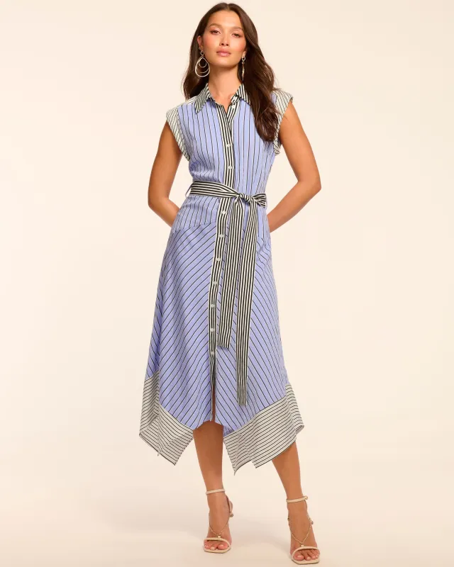 Vivienne Button Down Sleeveless Midi Dress sold by Ramy Brook