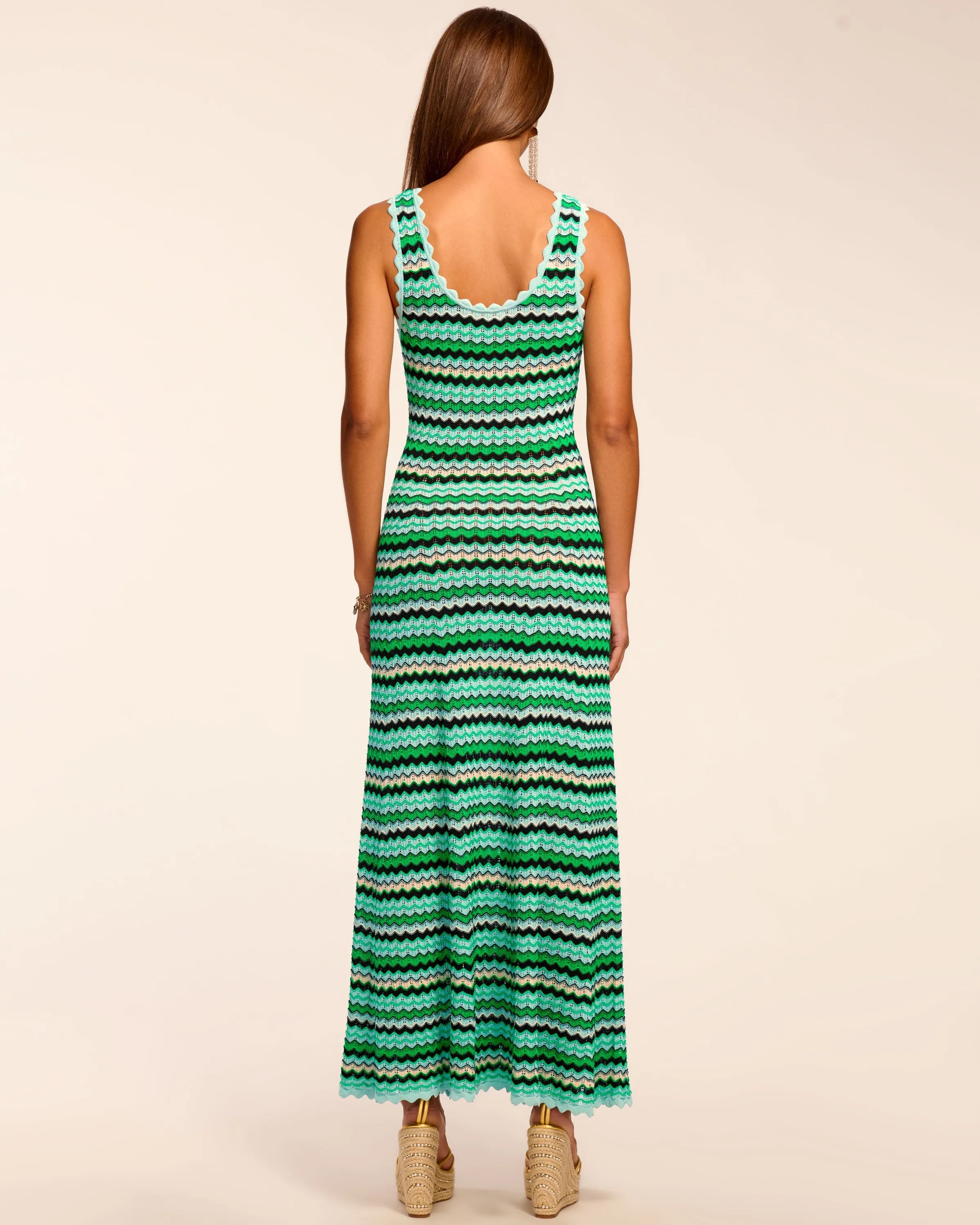 Livia Knit Scoop Neck Maxi Dress sold by Ramy Brook product image thumbnail 4