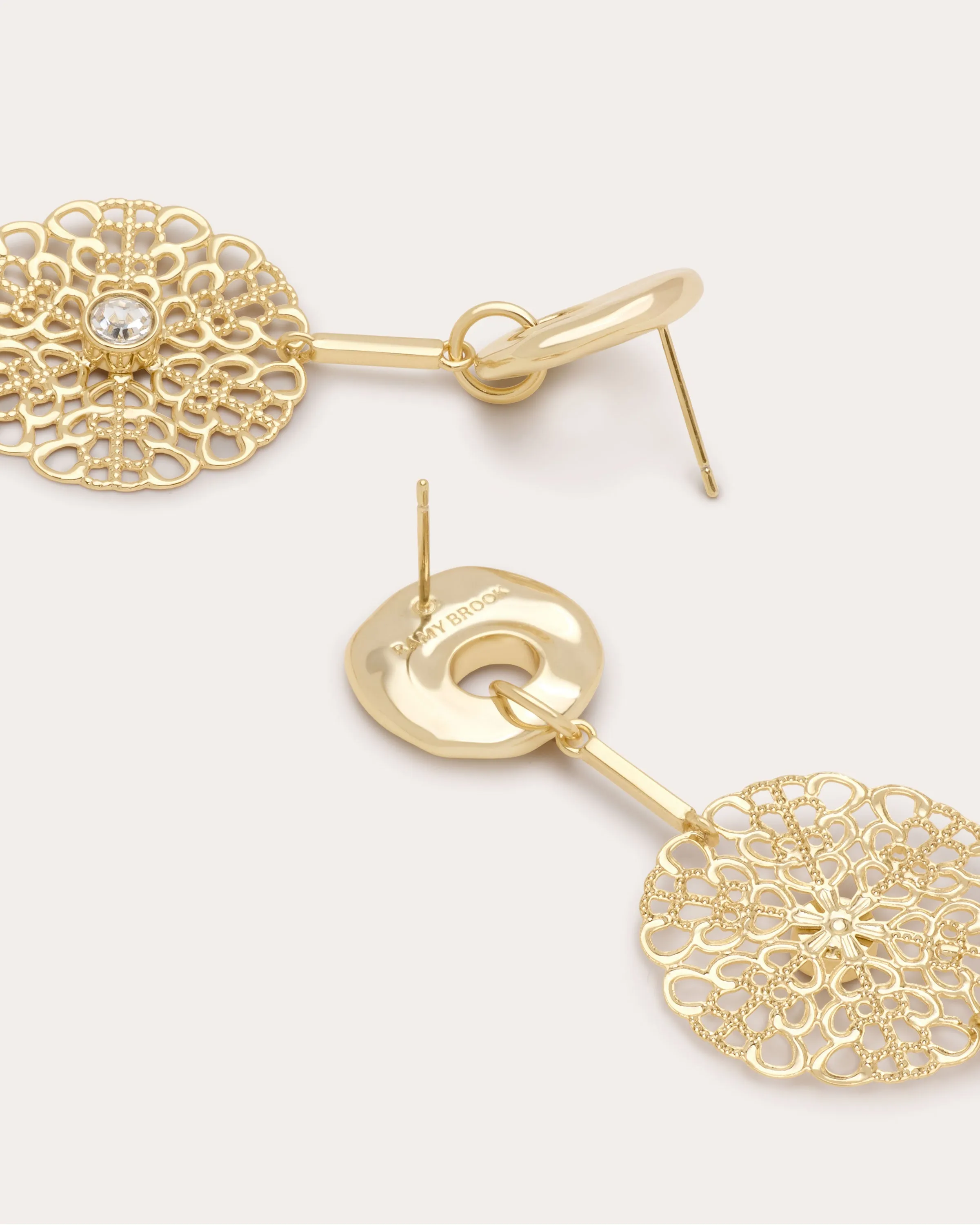 Selina Medallion Statement Earrings sold by Ramy Brook product image thumbnail 3
