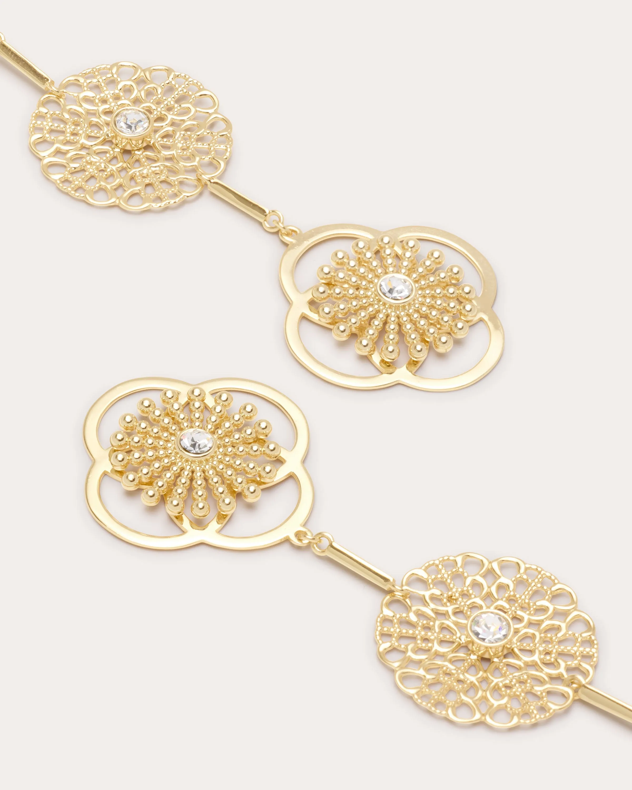 Selina Medallion Statement Earrings sold by Ramy Brook product image thumbnail 2