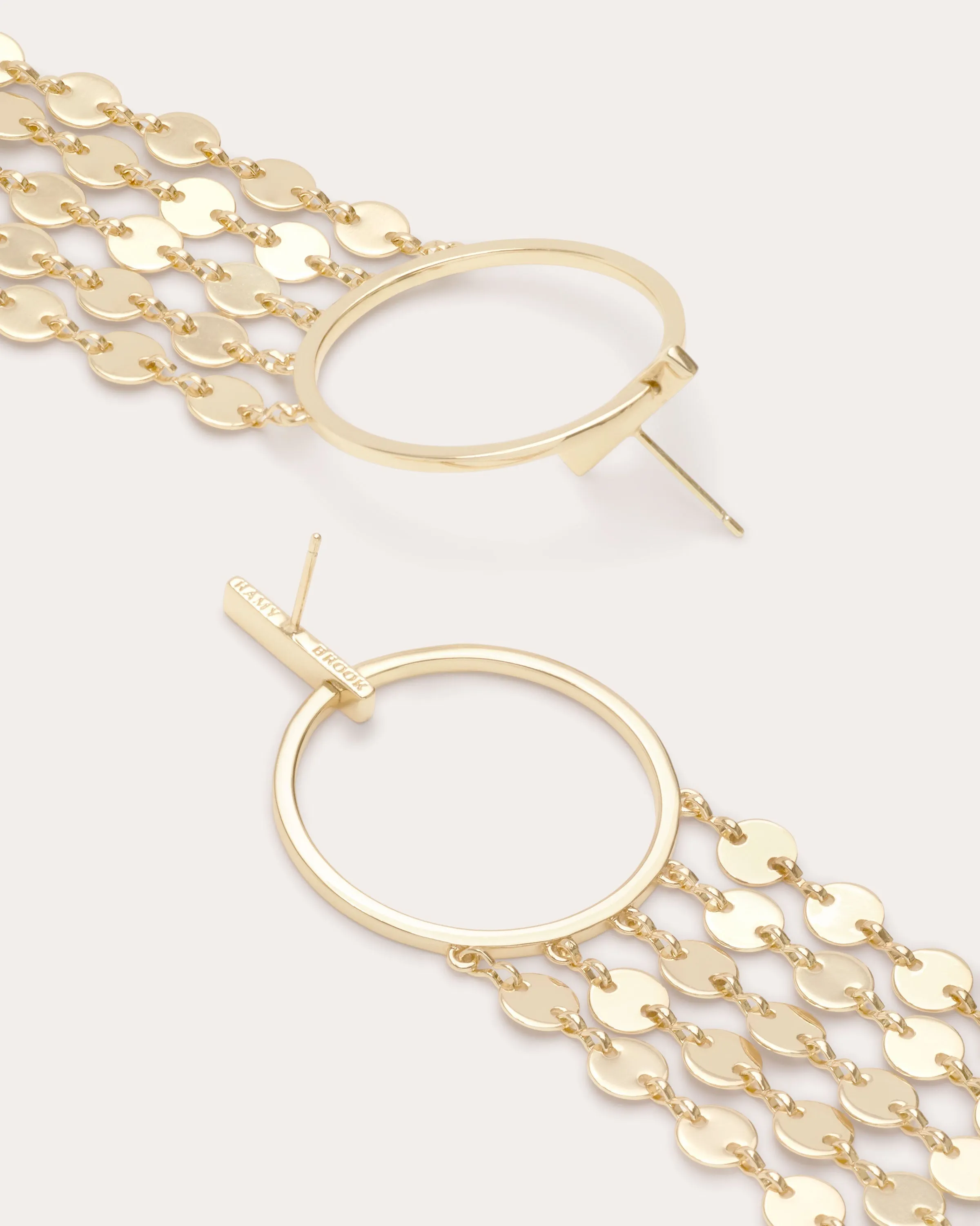 Miraya Enamel Chandelier Earrings sold by Ramy Brook product image thumbnail 3