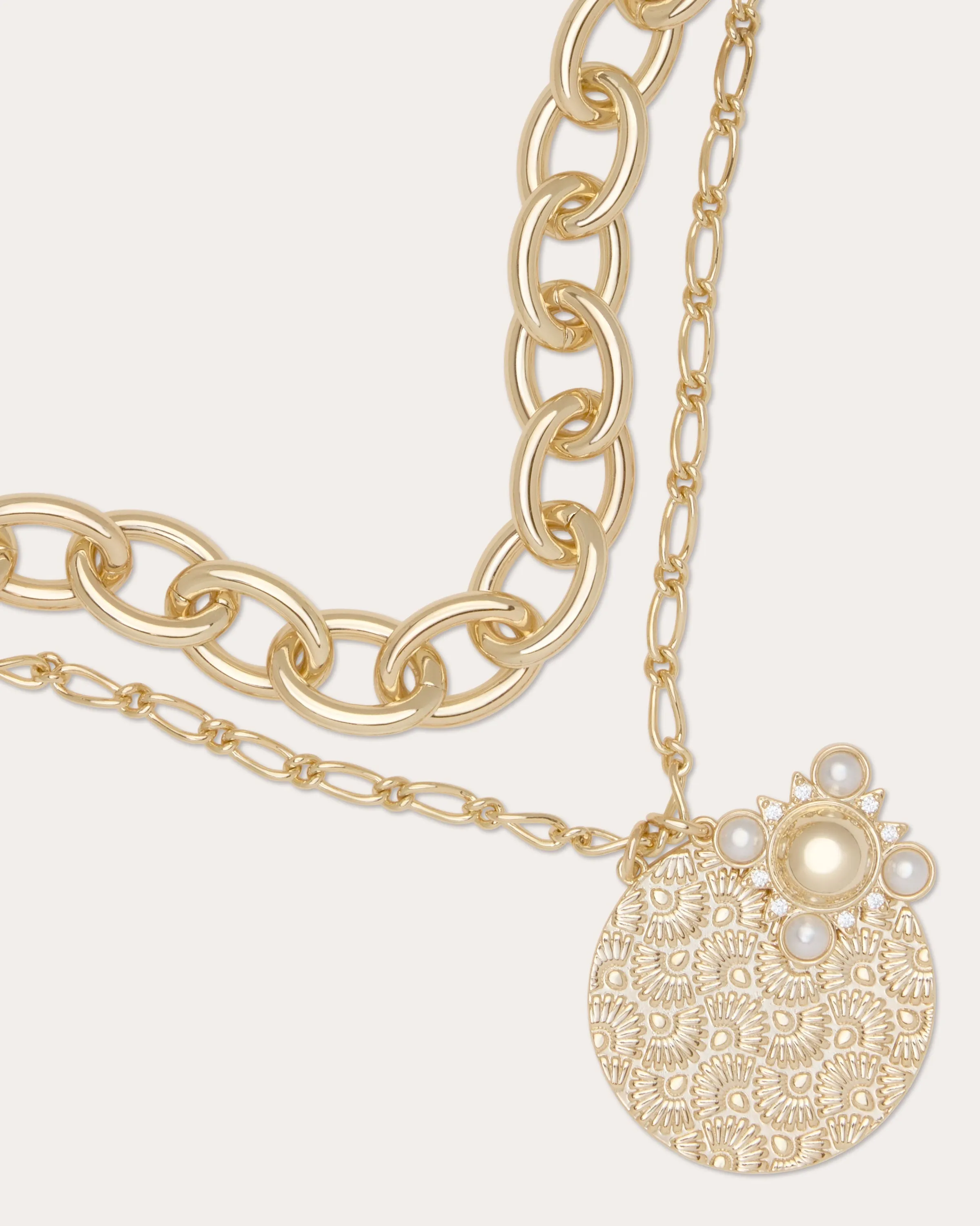 Ariana Medallion Charm Necklace sold by Ramy Brook product image thumbnail 2