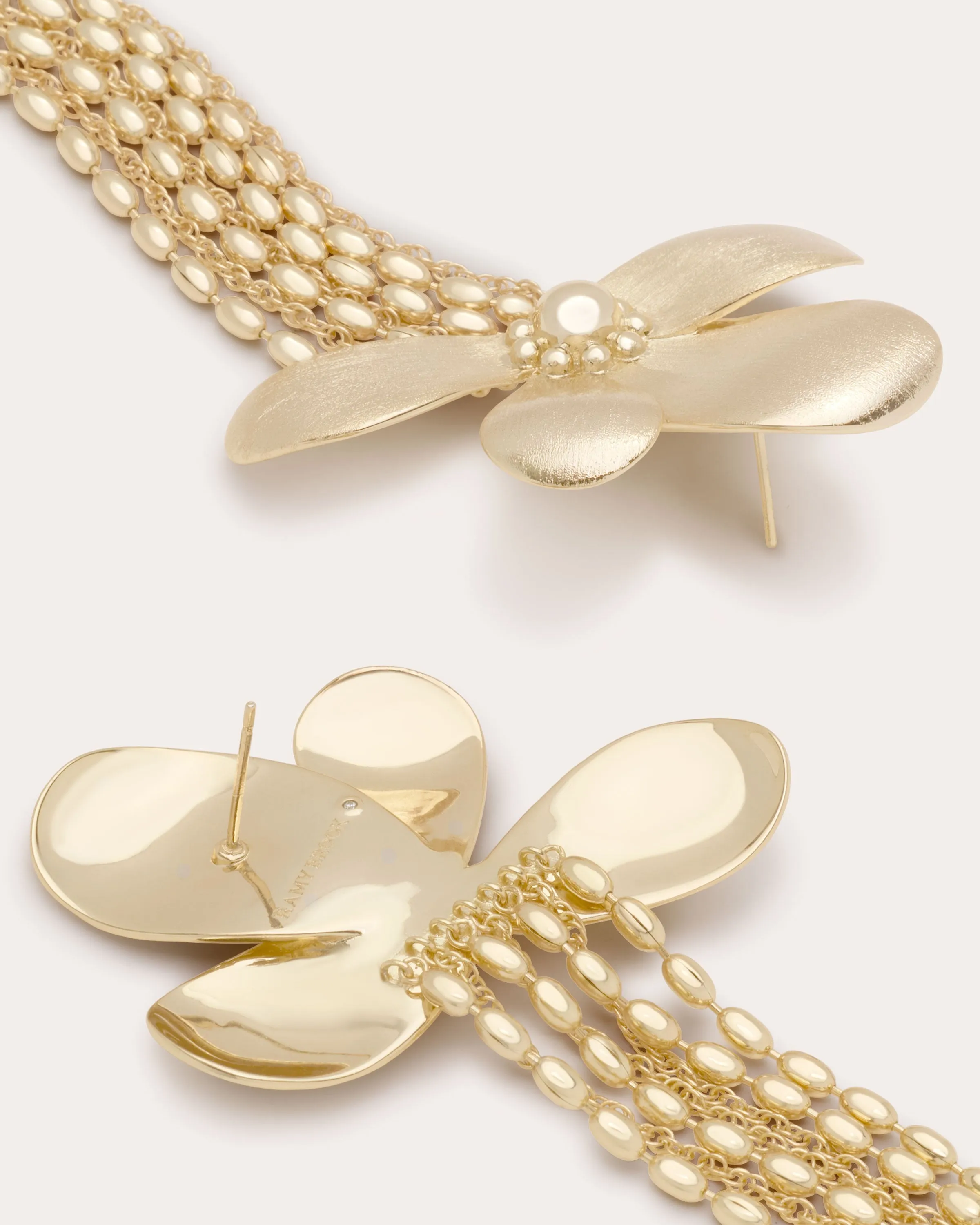 Anaya Flower Drop Earrings sold by Ramy Brook product image thumbnail 3