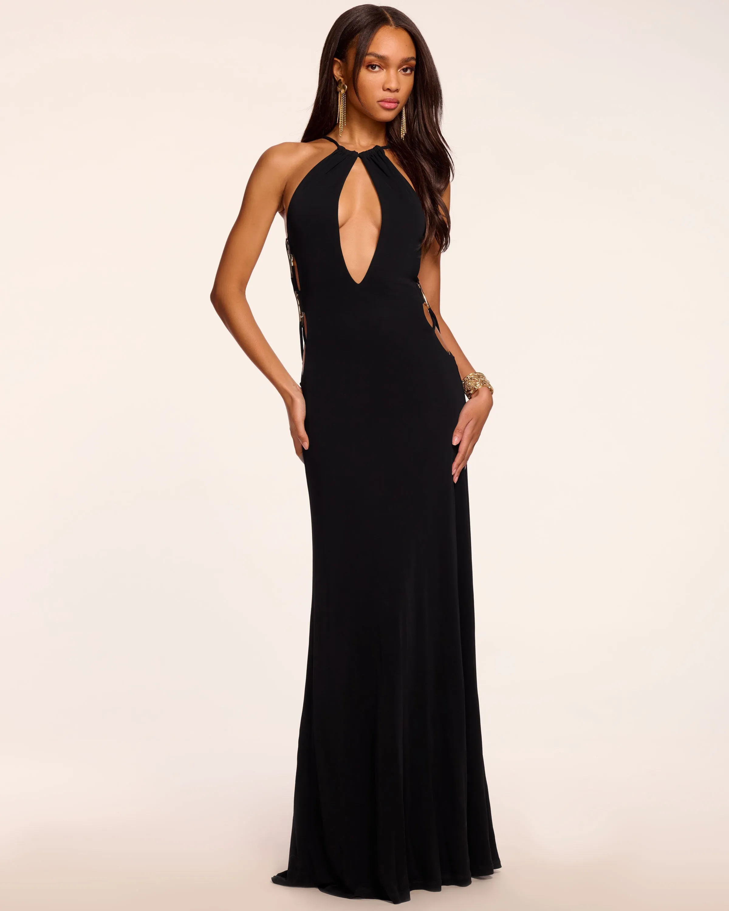 Charlotte Jersey Cutout Gown sold by Ramy Brook