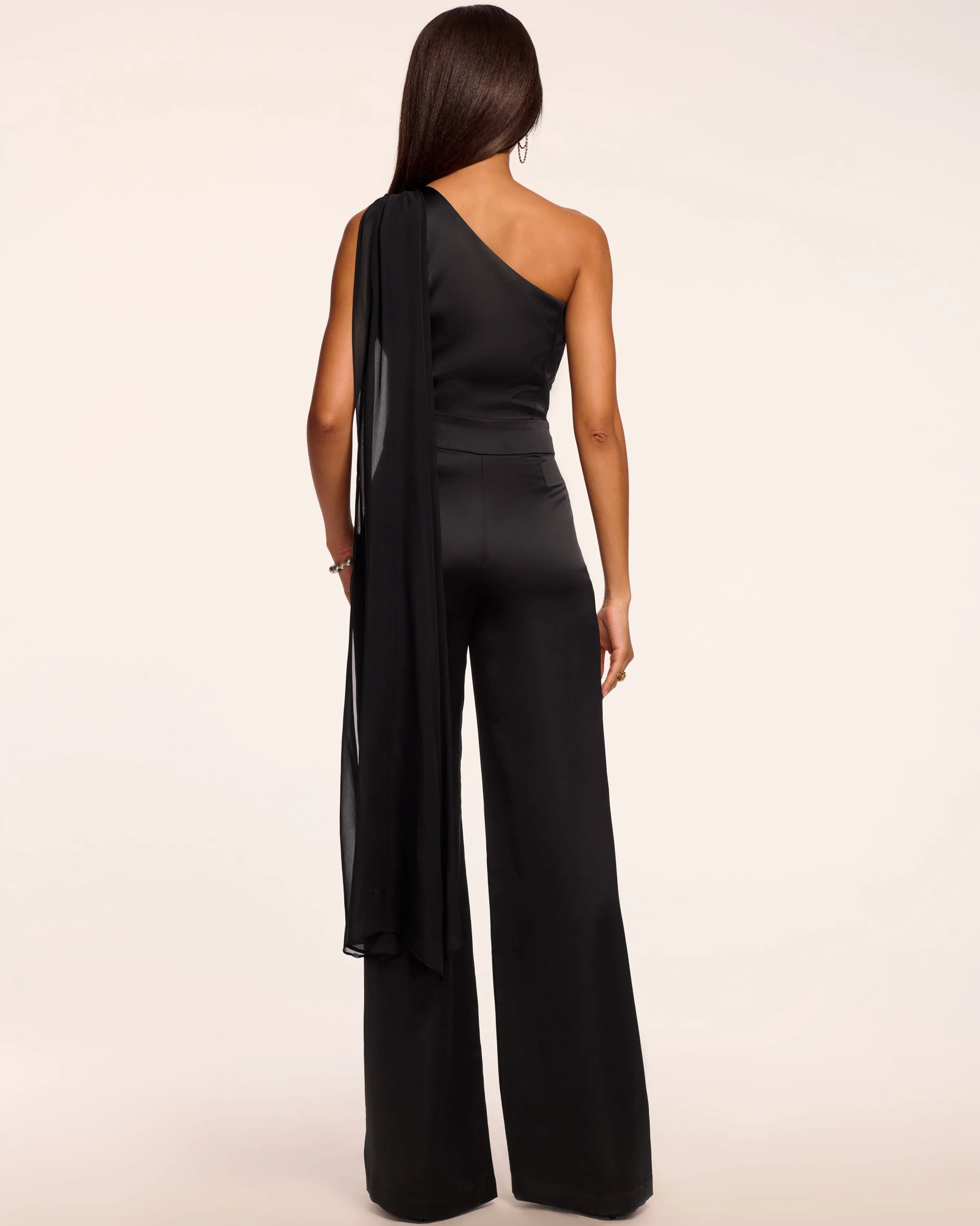Genny One-Shoulder Wide Leg Jumpsuit sold by Ramy Brook product image thumbnail 4