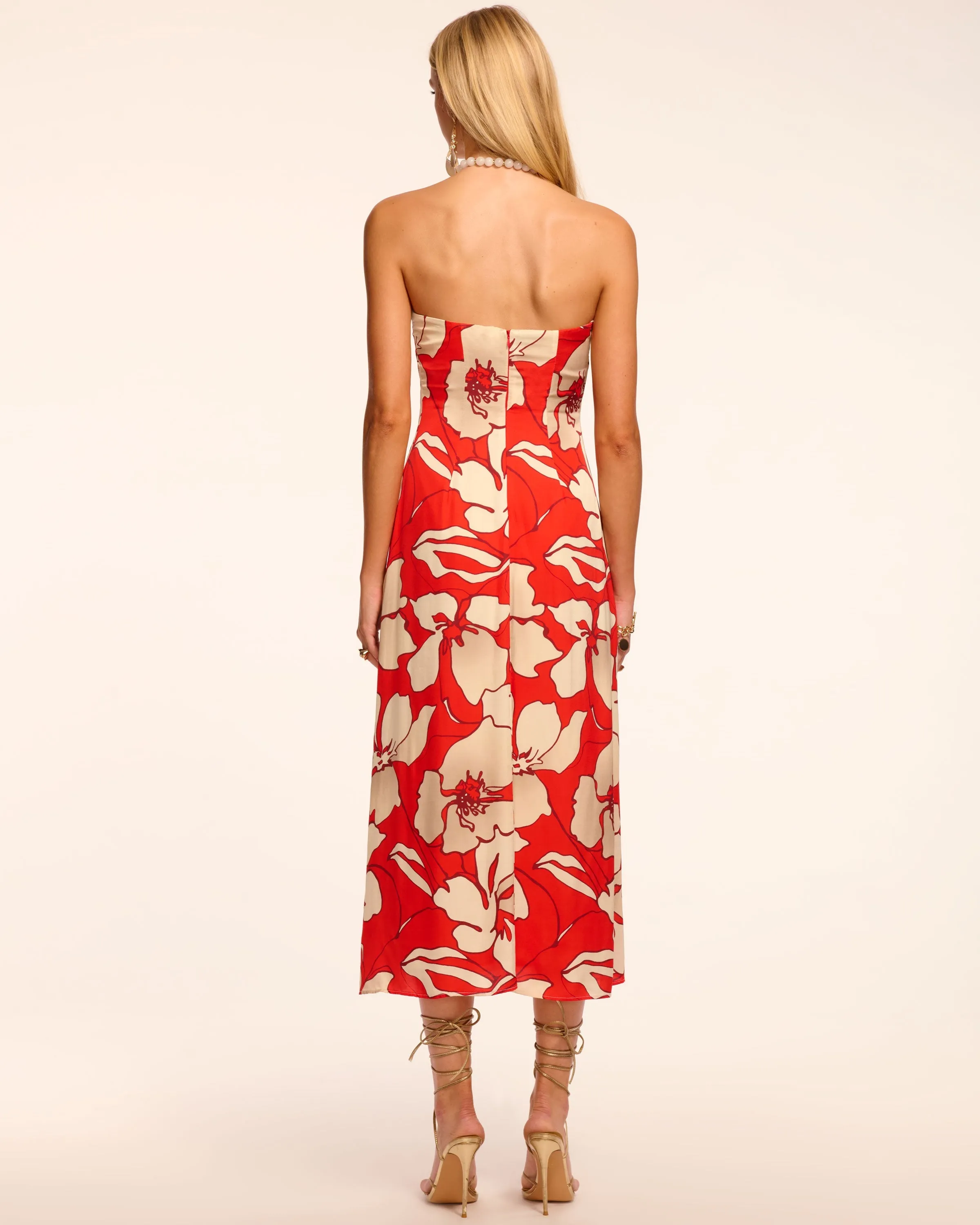 Kamilla Strapless Midi Dress sold by Ramy Brook product image thumbnail 4