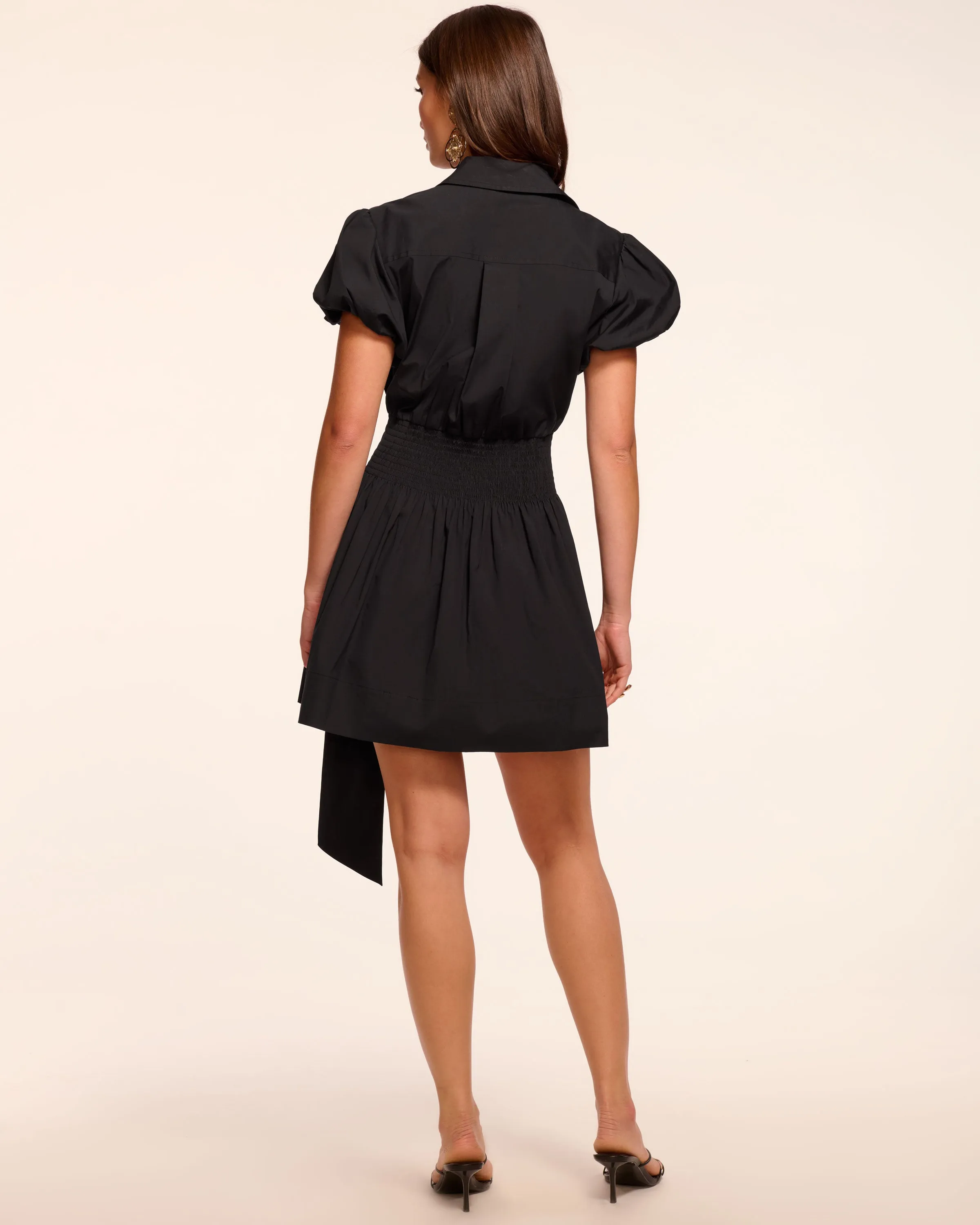 Nicky Cotton Poplin Short Sleeve Mini Dress sold by Ramy Brook product image thumbnail 4