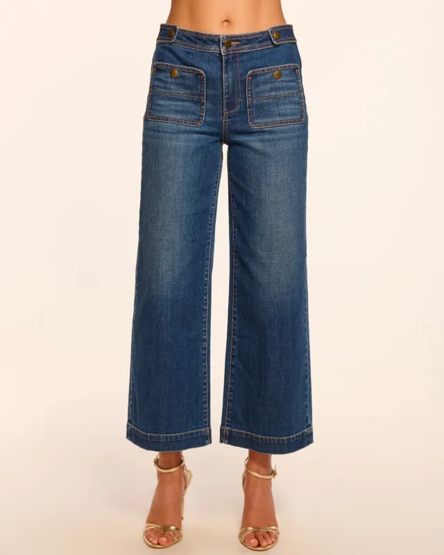 Gemma Mid-Rise Cropped Jean sold by Ramy Brook