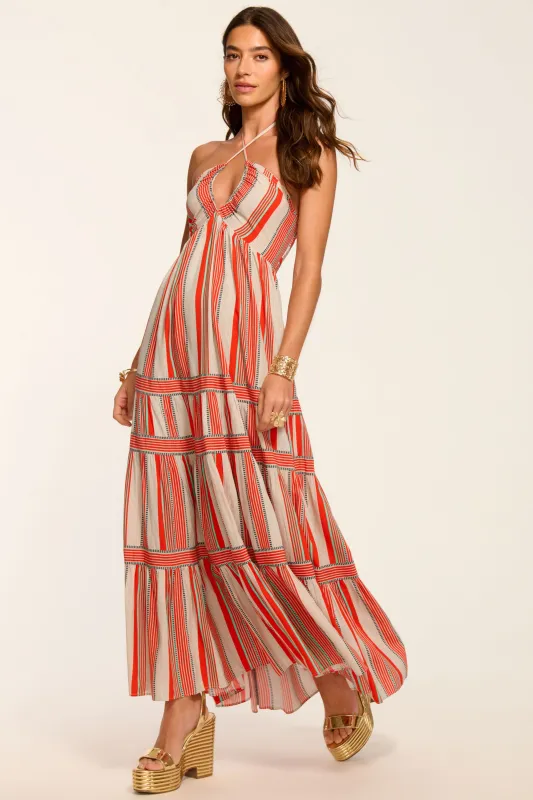 Phyllis Halter Coverup Maxi Dress sold by Ramy Brook