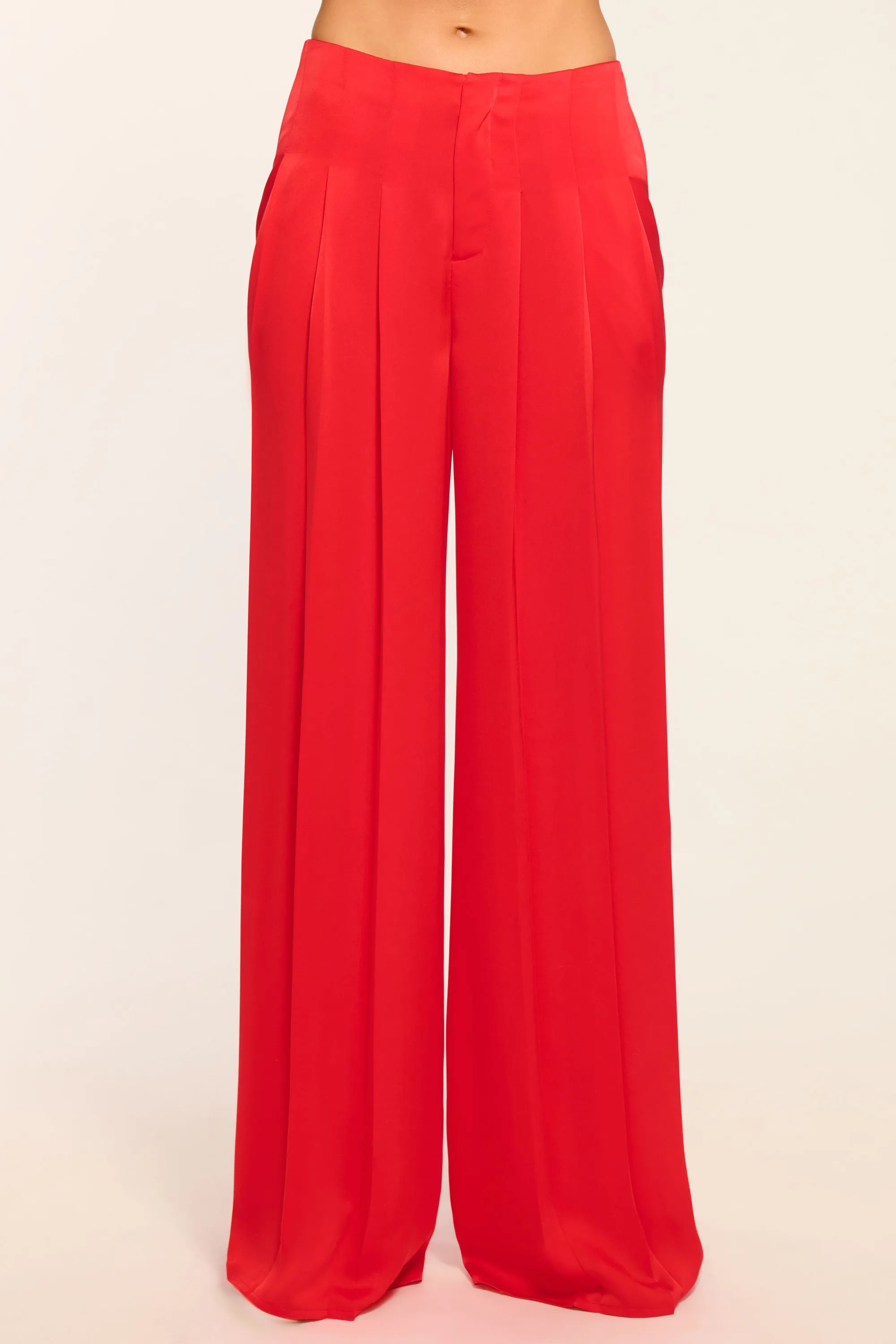 Yvette Pleated Wide Leg Pant sold by Ramy Brook