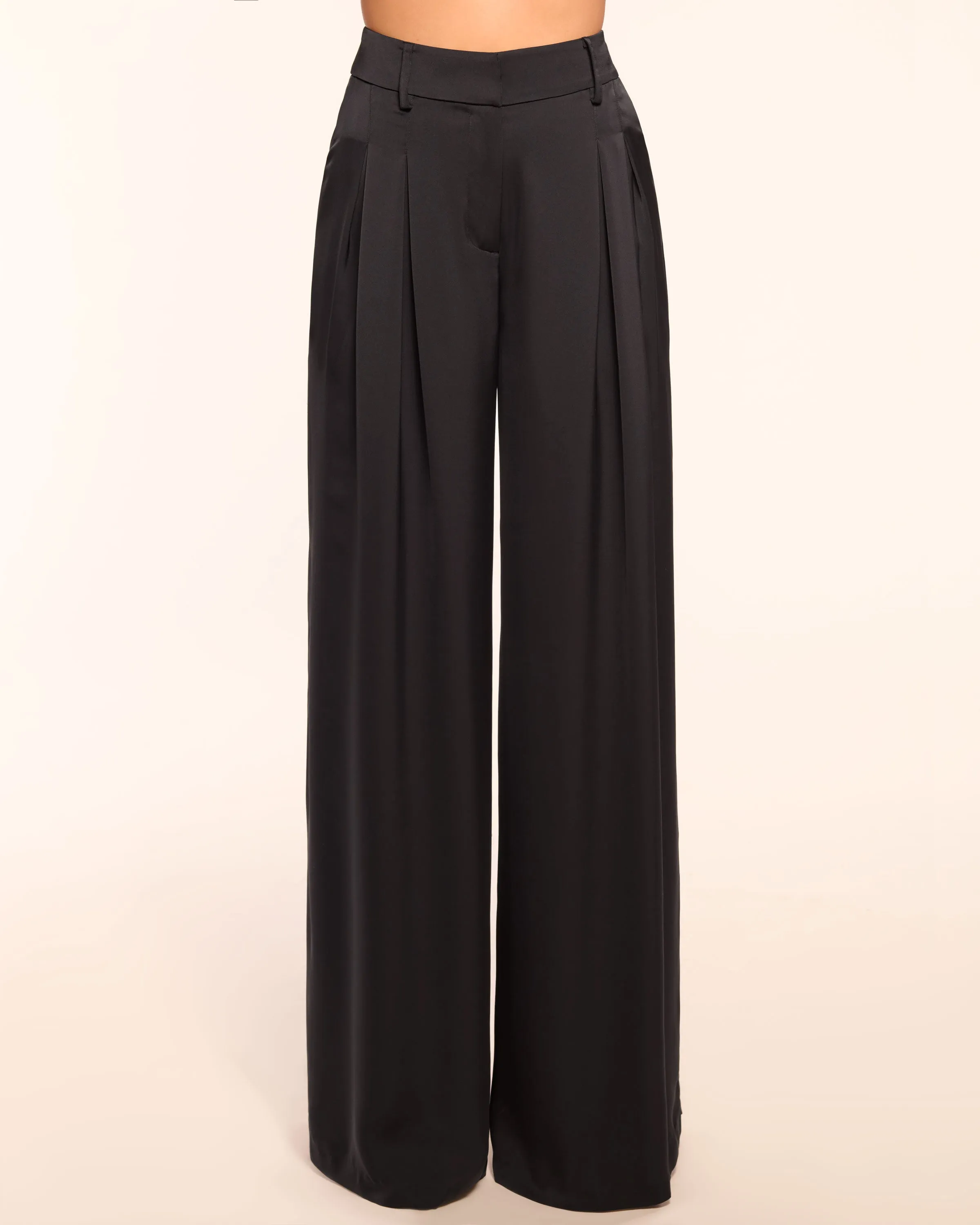 Oscar Pleated Wide Leg Pant sold by Ramy Brook