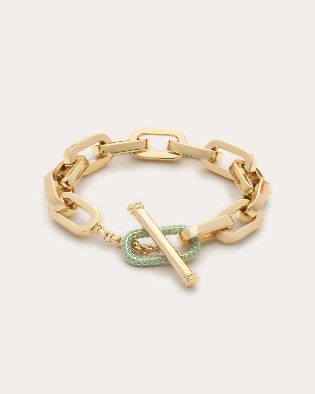 Daisy Toggle Bracelet made by Ramy Brook