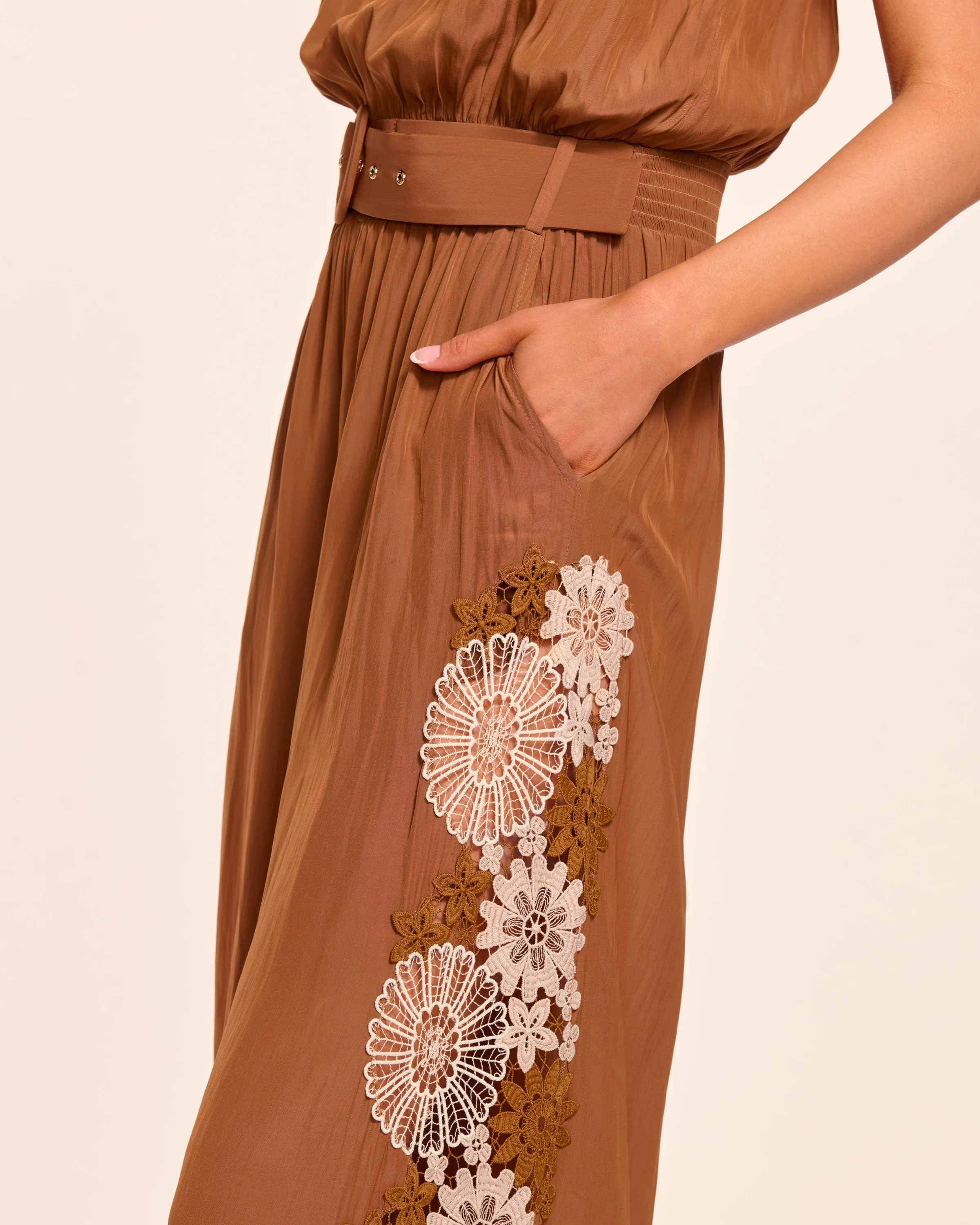 Lorelei Embellished Jumpsuit sold by Ramy Brook product image thumbnail 3