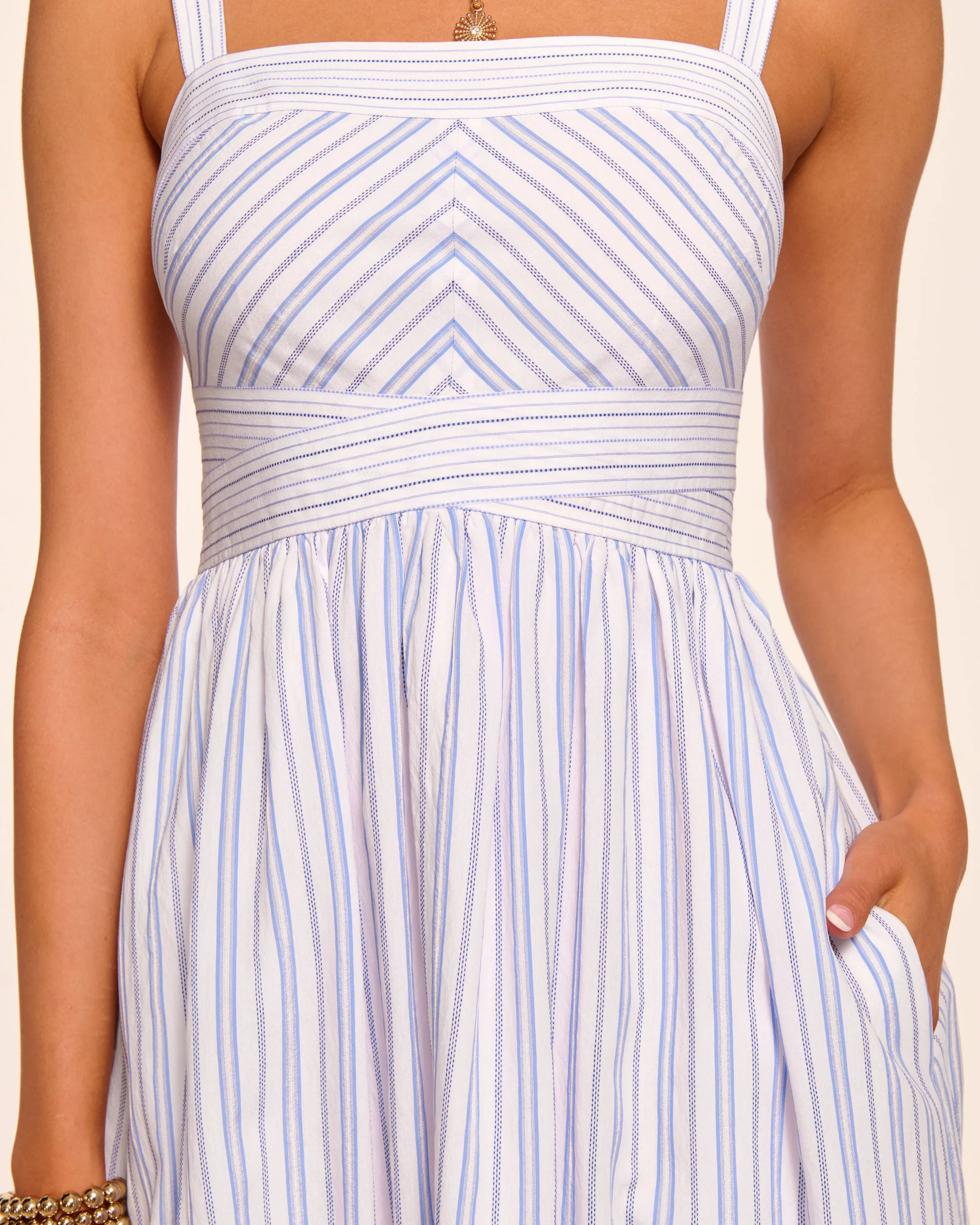 Nadia Printed Midi Dress sold by Ramy Brook product image thumbnail 3