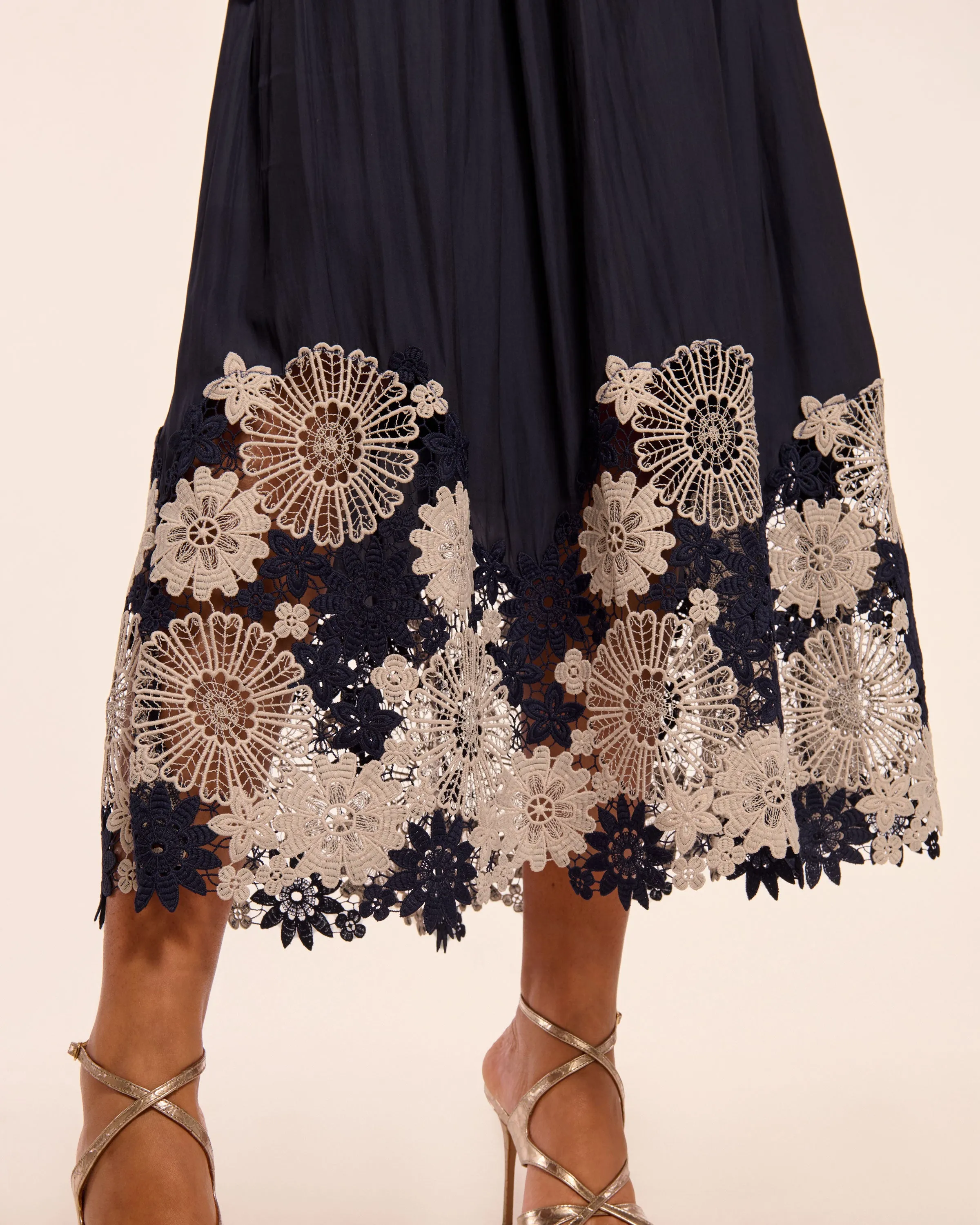 Milani Embellished Strapless Midi Dress sold by Ramy Brook product image thumbnail 3