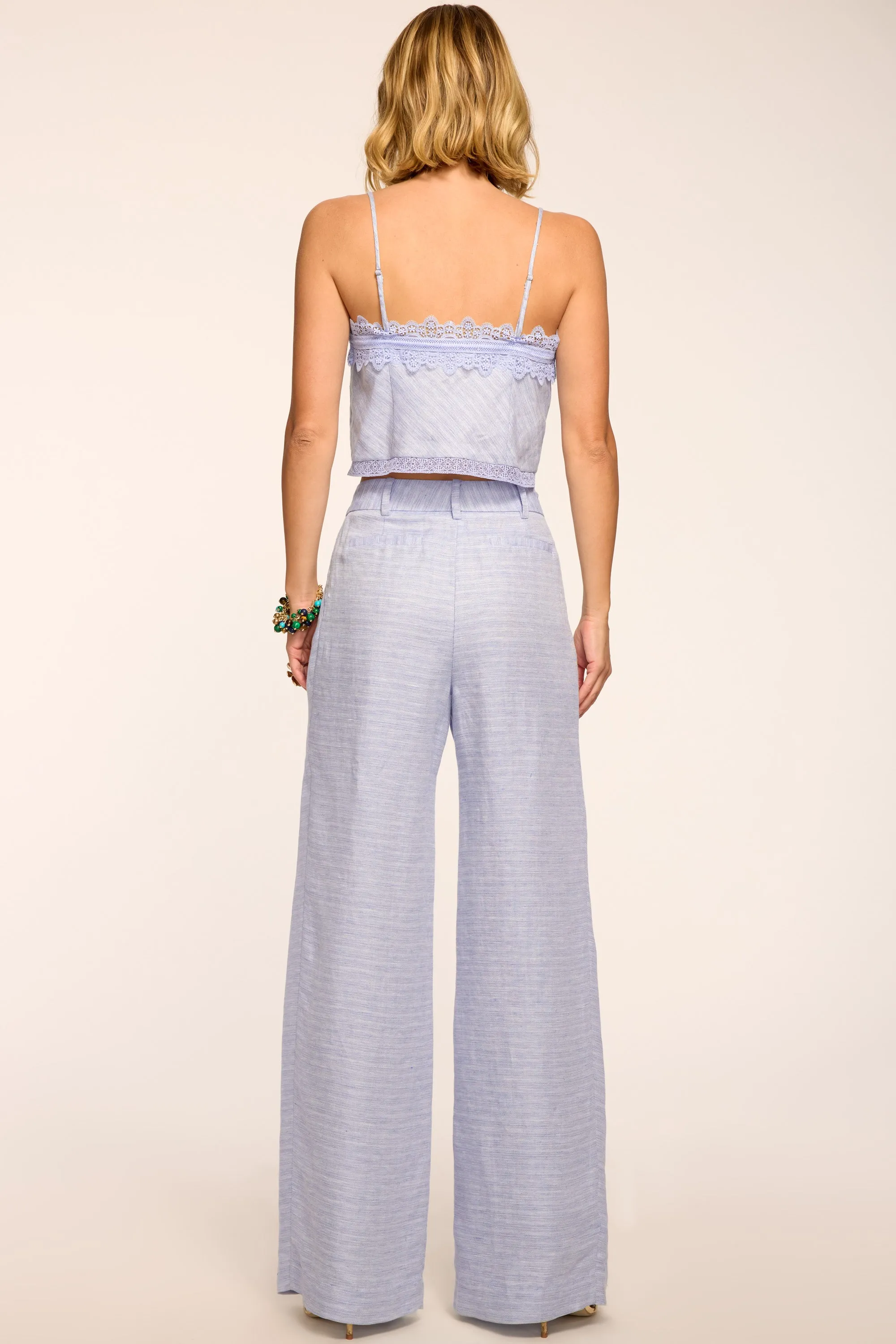 Oscar Textured Linen Pant sold by Ramy Brook product image thumbnail 4