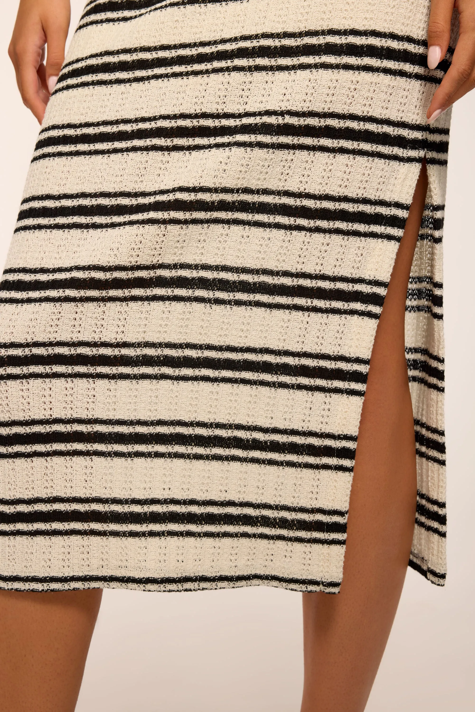 Chet Striped Knit Midi Dress sold by Ramy Brook product image thumbnail 3