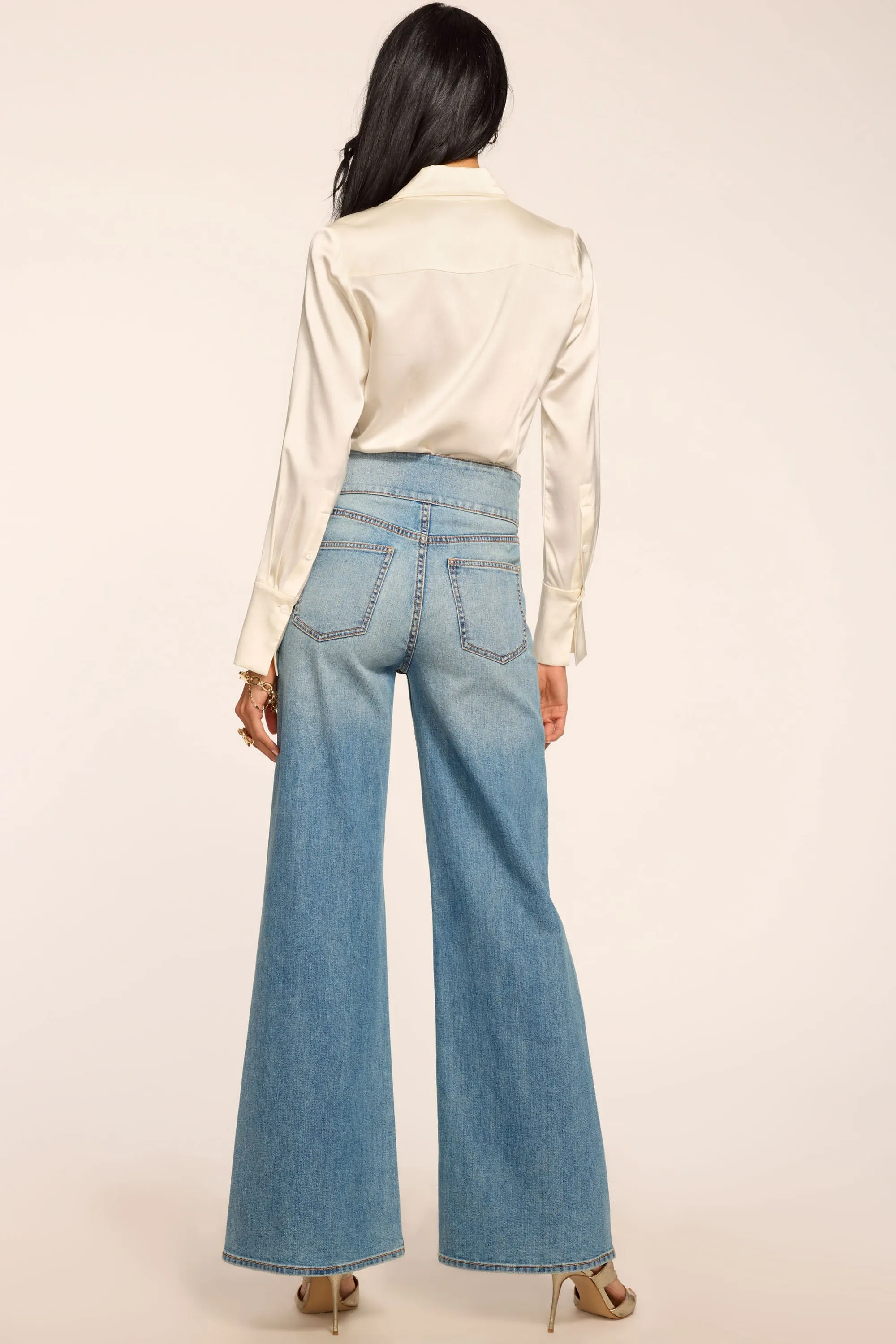 Liv High Rise Wide Leg Jean sold by Ramy Brook product image thumbnail 4