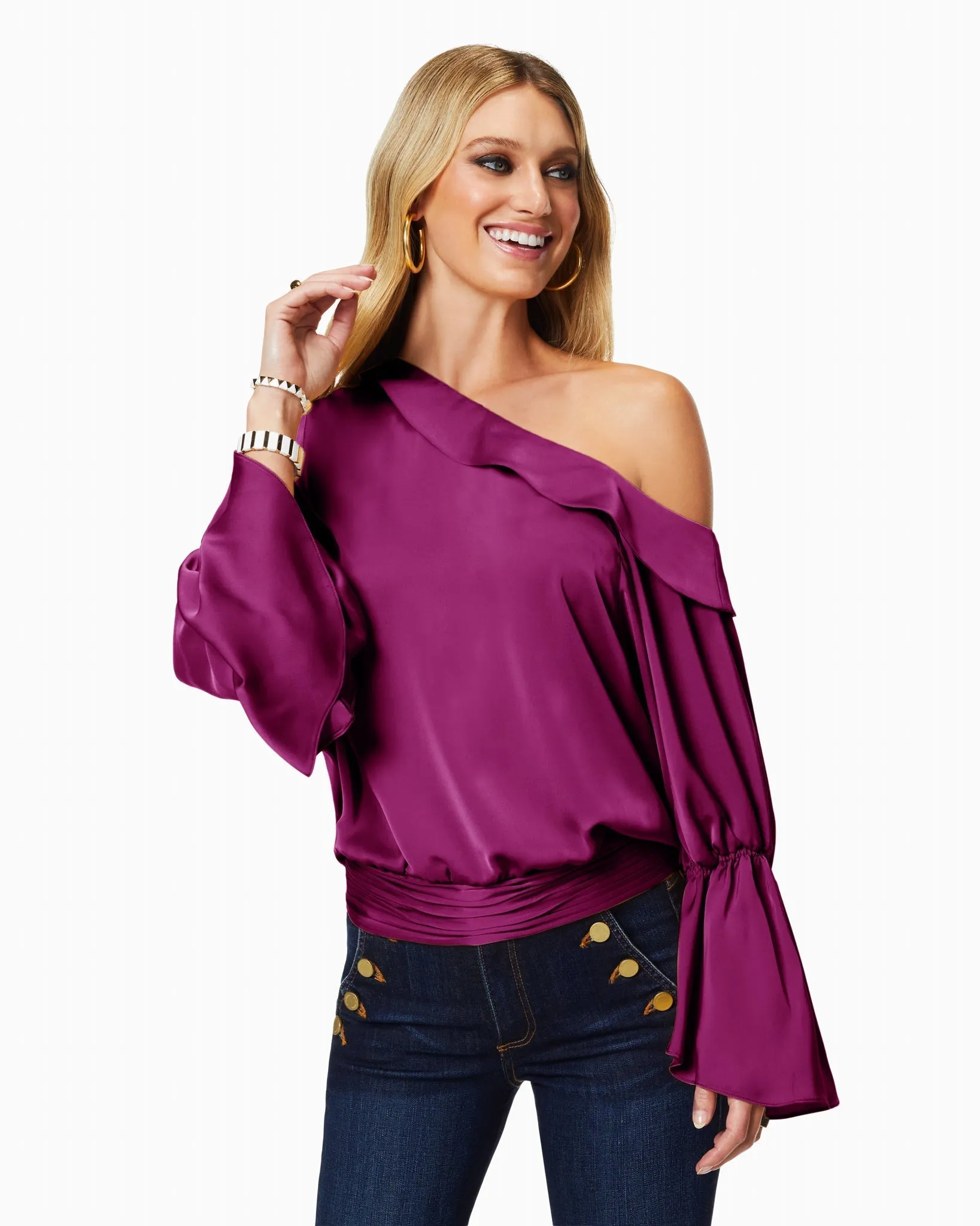 Sammy Off-The-Shoulder Top sold by Ramy Brook product image thumbnail 5