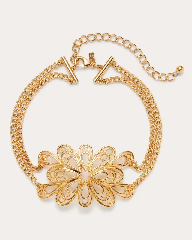 Stella Flower Necklace made by Ramy Brook