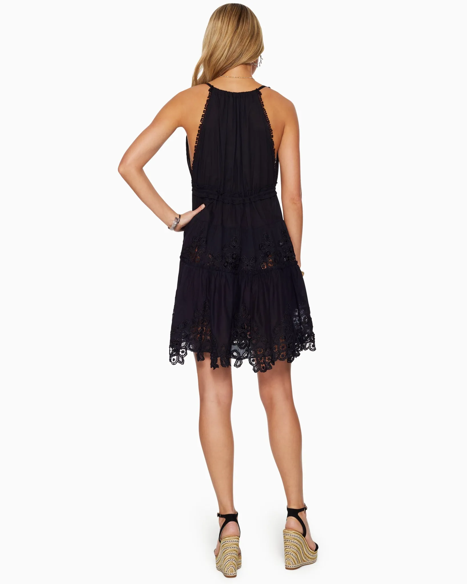 Vilma Tiered Mini Dress sold by Ramy Brook product image thumbnail 3