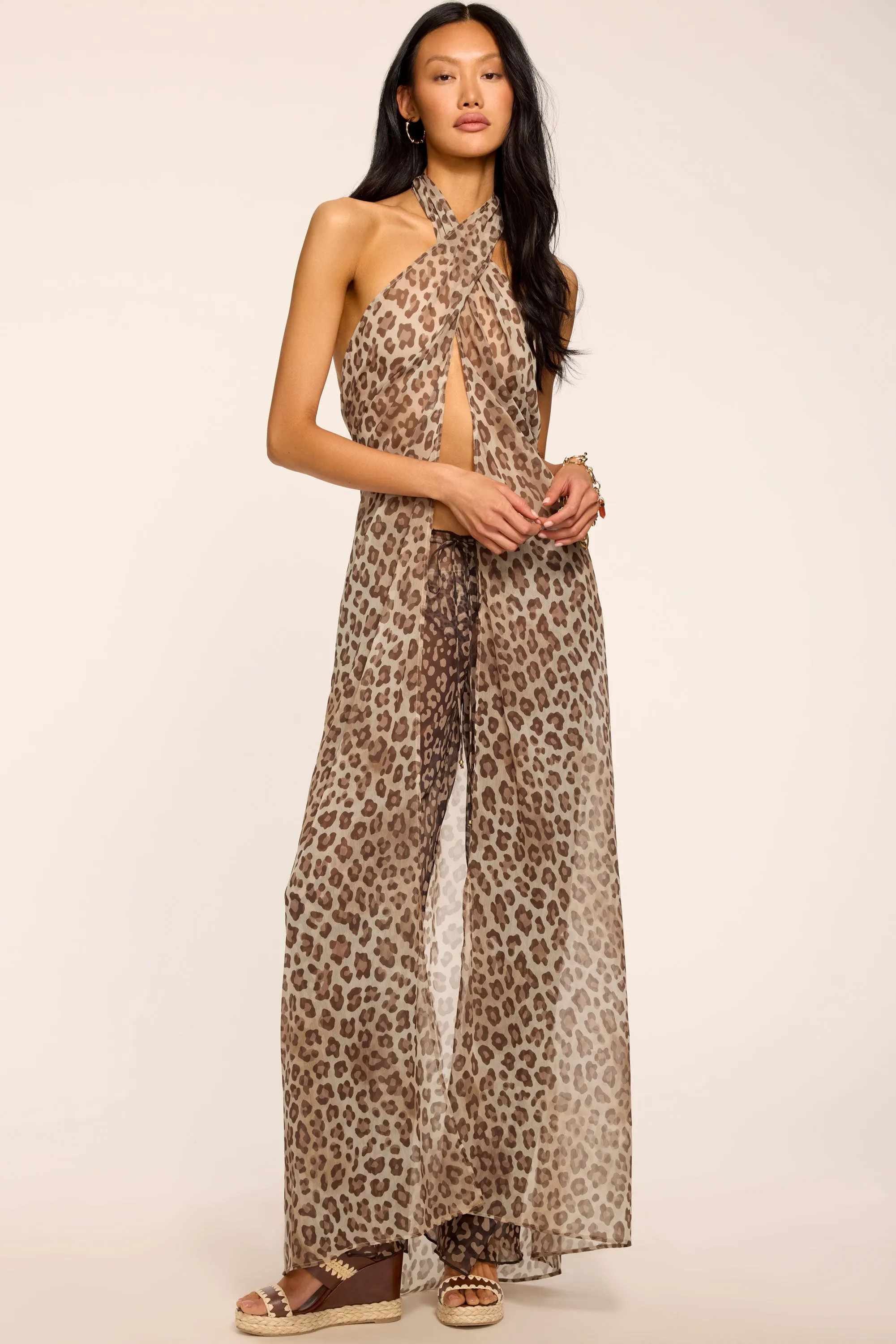 Convertible Printed Coverup Aari sold by Ramy Brook product image thumbnail 4